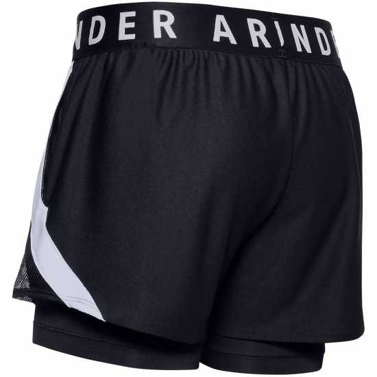 Under Armour Дамски Шорти 2In1 Shorts Ladies Black - Дамски клинове за фитнес