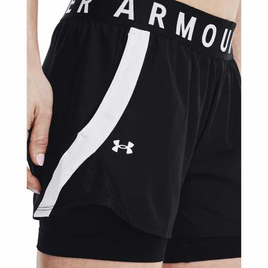 Under Armour Дамски Шорти 2In1 Shorts Ladies Black - Дамски клинове за фитнес