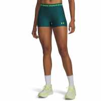 Under Armour Women's Heatgear Performance Gym Shorts R Green/H Green 