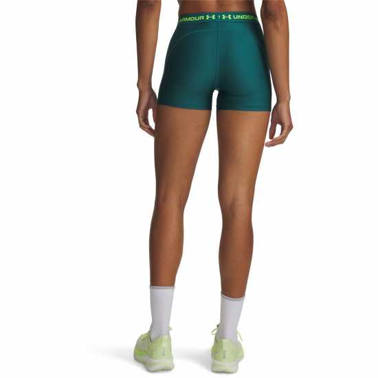 Under Armour Women's Heatgear Performance Gym Shorts R Green/H Green 