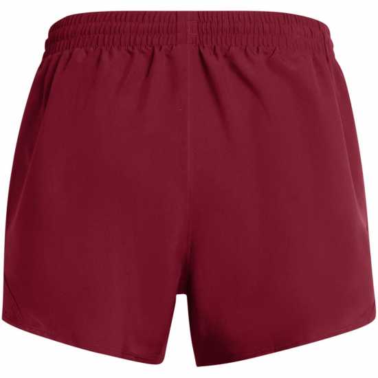 Дамски клинове за фитнес Under Armour Armour Ua Fly By 3'' Shorts Gym Short Womens Red Under Armour Armour Ua Fly By 3'' Shorts Gym Short Womens Red Дамски клинове за фитнес
