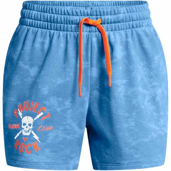 Дамски клинове за фитнес Under Armour Armour Pjt Rck Undrgrnd Terry Shorts Gym Short Womens Blue Under Armour Armour Pjt Rck Undrgrnd Terry Shorts Gym Short Womens Blue Дамски клинове за фитнес