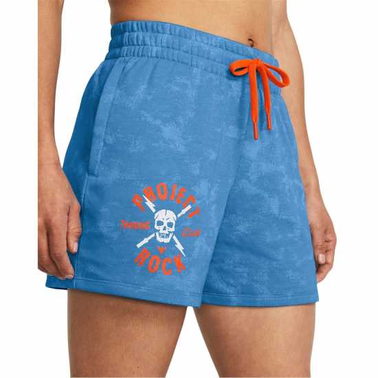 Дамски клинове за фитнес Under Armour Armour Pjt Rck Undrgrnd Terry Shorts Gym Short Womens Blue Under Armour Armour Pjt Rck Undrgrnd Terry Shorts Gym Short Womens Blue Дамски клинове за фитнес