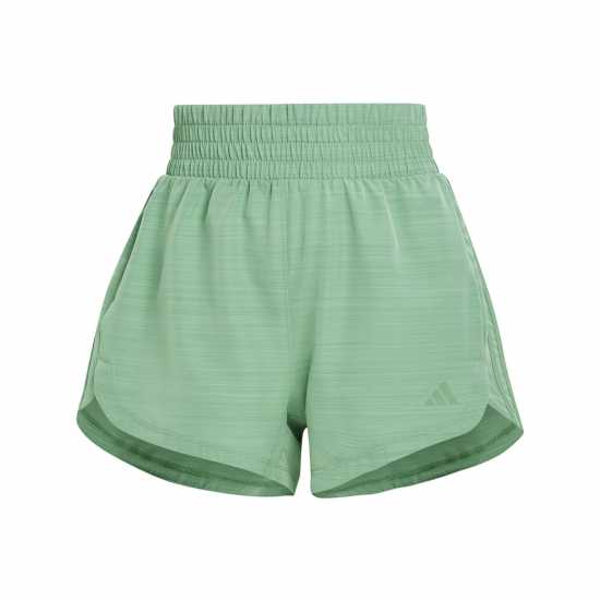 Adidas Pacer Wvn High Gym Short Womens Adidas Pacer Wvn High Gym Short Womens