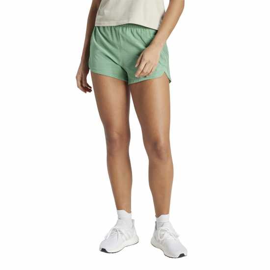 Adidas Pacer Wvn High Gym Short Womens Adidas Pacer Wvn High Gym Short Womens