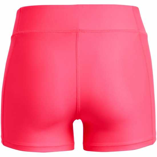 Under Armour Дамски Шорти Heatgear Mid Shorty Shorts Womens Pink Дамски клинове за фитнес