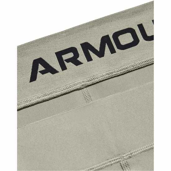 Under Armour Дамски Шорти Heatgear Mid Shorty Shorts Womens Зелено Дамски клинове за фитнес