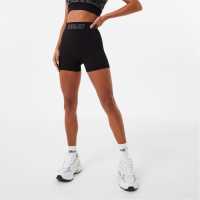 Everlast Дамски Шорти Seamless 3 Inch Shorts Womens Black Дамски клинове за фитнес