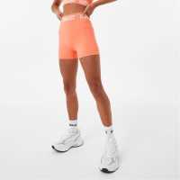 Everlast Дамски Шорти Seamless 3 Inch Shorts Womens Orange Дамски клинове за фитнес