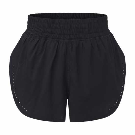 La Gear Дамски Шорти Essential High-Waisted 2-In-1 Running Shorts Womens Black La Gear Дамски Шорти Essential High-Waisted 2-In-1 Running Shorts Womens Black
