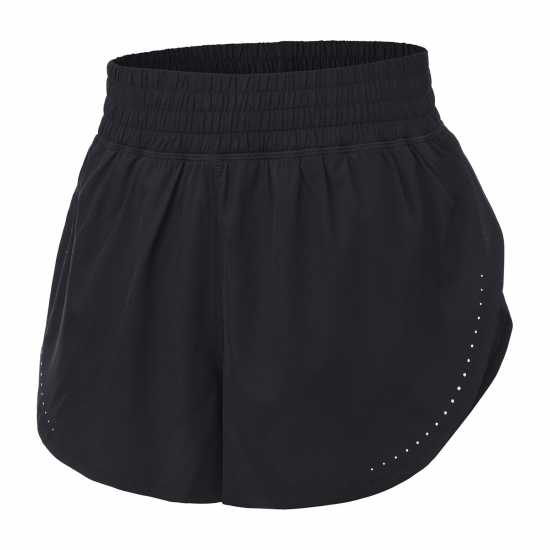 La Gear Дамски Шорти Essential High-Waisted 2-In-1 Running Shorts Womens Black La Gear Дамски Шорти Essential High-Waisted 2-In-1 Running Shorts Womens Black