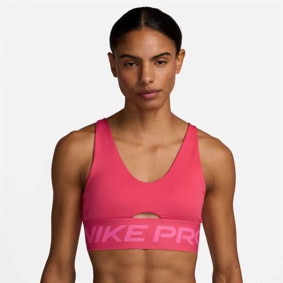 Nike Pro Indy Plunge Women'S Medium-Support Padded Sports Bra Medium Impact Womens  