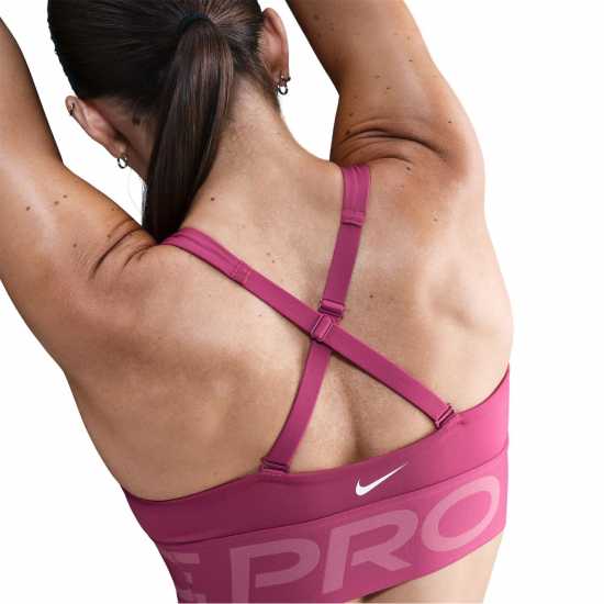 Nike Pro Indy Plunge Women's Medium-Support Padded Sports Bra Medium Impact Womens  