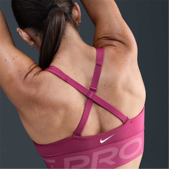 Nike Pro Indy Plunge Women's Medium-Support Padded Sports Bra Medium Impact Womens  