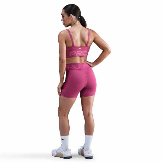 Nike Pro Indy Plunge Women's Medium-Support Padded Sports Bra Medium Impact Womens  
