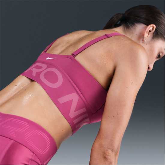 Nike Pro Indy Plunge Women's Medium-Support Padded Sports Bra Medium Impact Womens  