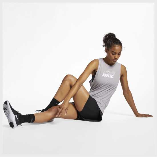 Nike Pro Flex Women's 2-in-1 Shorts Black Дамски клинове за фитнес