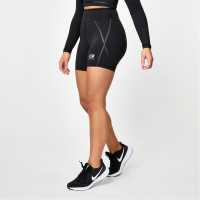 Sale Usa Pro The Courtney Black Sports Shorts Black Дамски клинове за фитнес