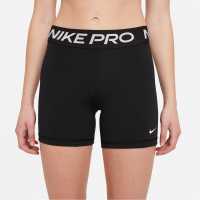 Nike Дамски Шорти Pro 5Inch Shorts Womens Черно Дамски клинове за фитнес