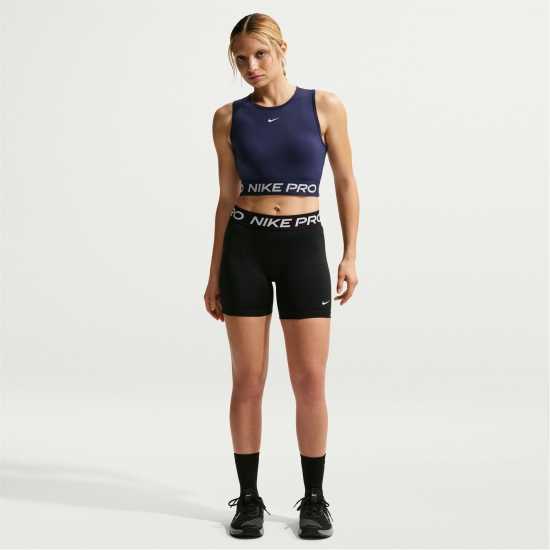 Nike Дамски Шорти Pro 5Inch Shorts Womens Черно Дамски клинове за фитнес