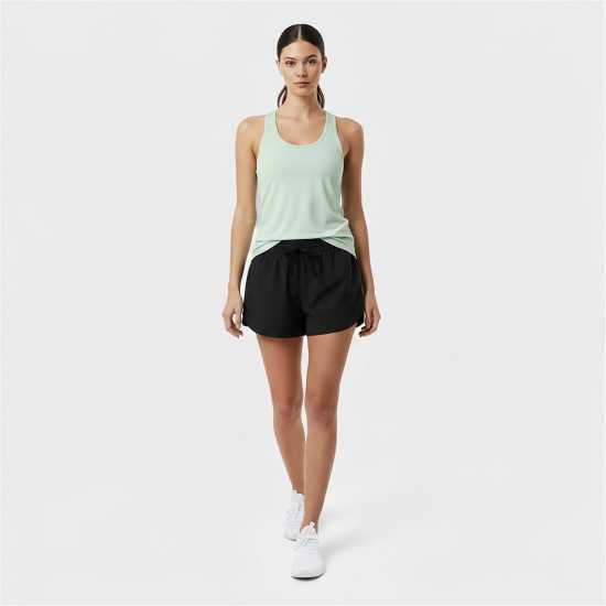 Usa Pro Дамски Шорти 2-In-1 Runner Shorts Womens Черно Дамски клинове за фитнес