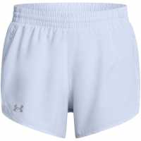 Under Armour Armour Ua Fly By 3'' Shorts Gym Short Womens Синьо Дамски клинове за фитнес