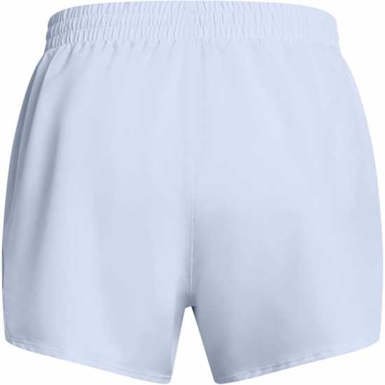 Under Armour Armour Ua Fly By 3'' Shorts Gym Short Womens Синьо Дамски клинове за фитнес