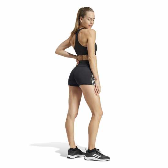 Дамски клинове за фитнес Adidas Hyglm 3Inch Gym Short Womens Черно Adidas Hyglm 3Inch Gym Short Womens Черно Дамски клинове за фитнес