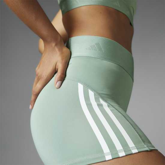 Дамски клинове за фитнес Adidas Hyglm 3Inch Gym Short Womens Linen Green Adidas Hyglm 3Inch Gym Short Womens Linen Green Дамски клинове за фитнес