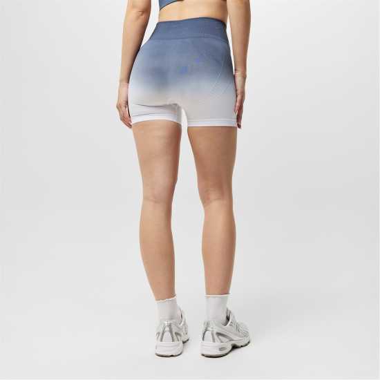 Дамски клинове за фитнес Usa Pro Дамски Шорти Seamless 5 Ombre Shorts Womens Буря/Бяло Usa Pro Дамски Шорти Seamless 5 Ombre Shorts Womens Буря/Бяло Дамски клинове за фитнес