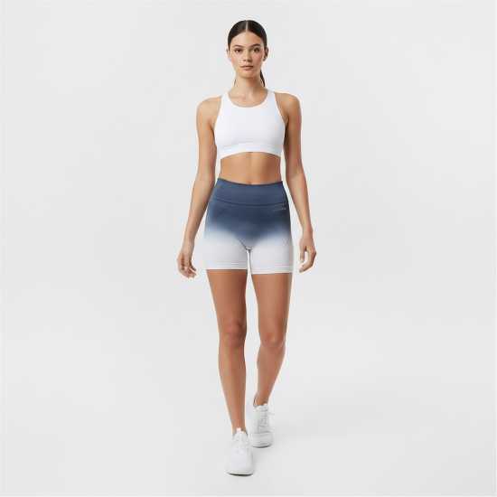 Дамски клинове за фитнес Usa Pro Дамски Шорти Seamless 5 Ombre Shorts Womens Буря/Бяло Usa Pro Дамски Шорти Seamless 5 Ombre Shorts Womens Буря/Бяло Дамски клинове за фитнес
