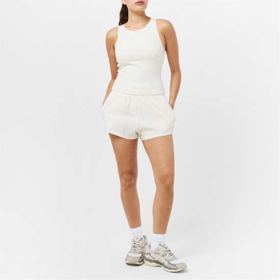 Usa Pro Дамски Шорти Pro Training Taped Shorts Womens Крем Дамски клинове за фитнес