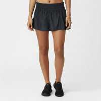 Usa Pro Flow 2In1 Short Womens Black Usa Pro Flow 2In1 Short Womens Black