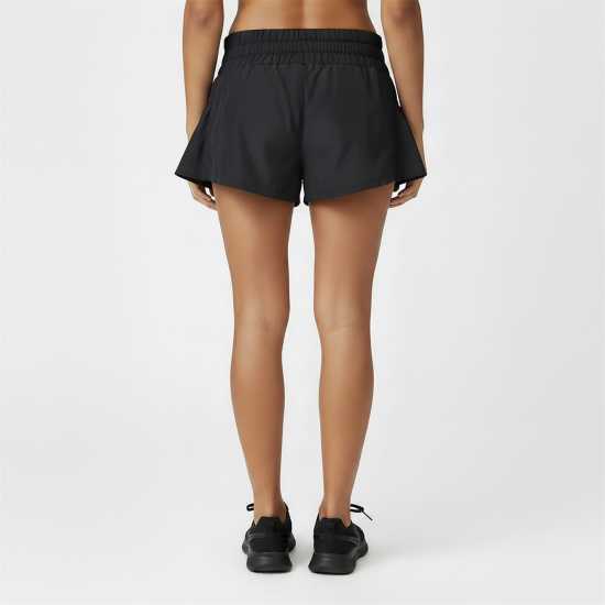 Usa Pro Flow 2In1 Short Womens Black Usa Pro Flow 2In1 Short Womens Black