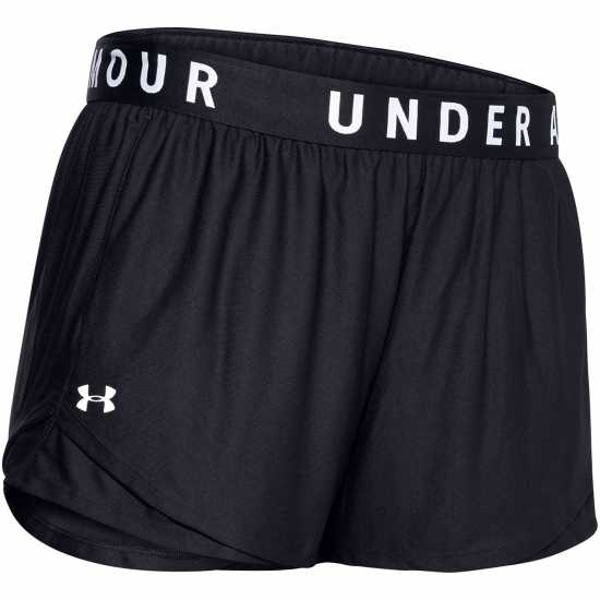 Under Armour Armour Play Up Shorts 3.0& Gym Short Womens Black 