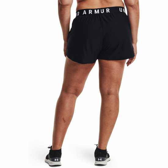 Under Armour Armour Play Up Shorts 3.0& Gym Short Womens Black 