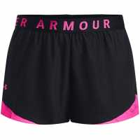 Under Armour Women's Play Up 3.0 Performance Gym Shorts Черно Under Armour Women's Play Up 3.0 Performance Gym Shorts Черно Дамски къси панталони