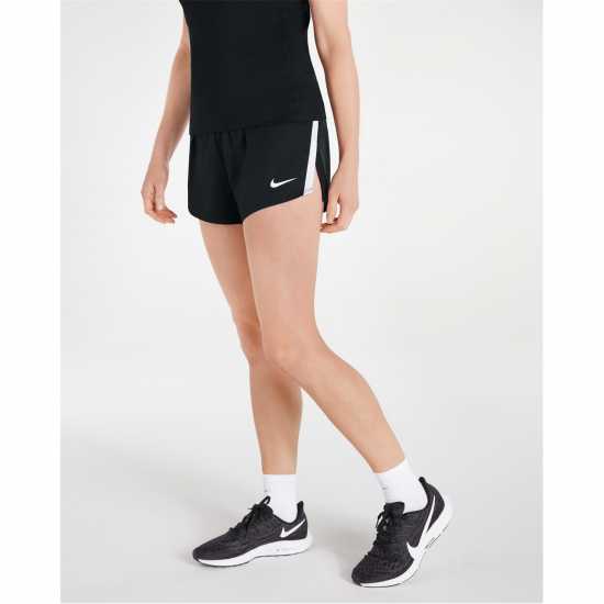 Nike Women's Performance Gym Shorts Black/White 