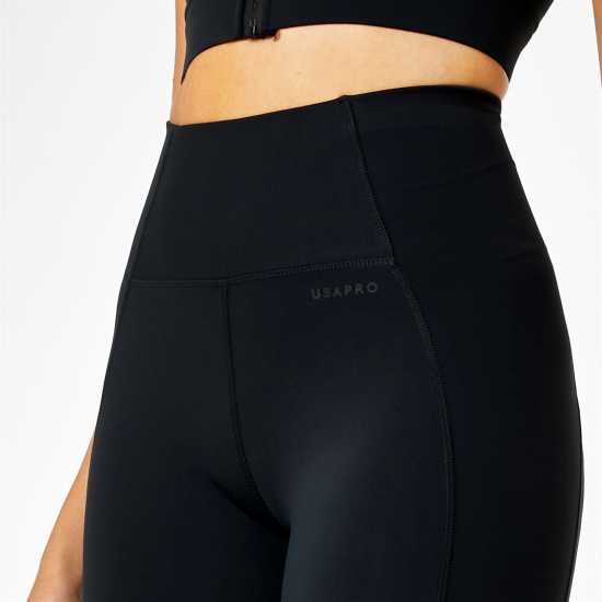 Usa Pro 5 Inch Shorts Black Дамски клинове за фитнес