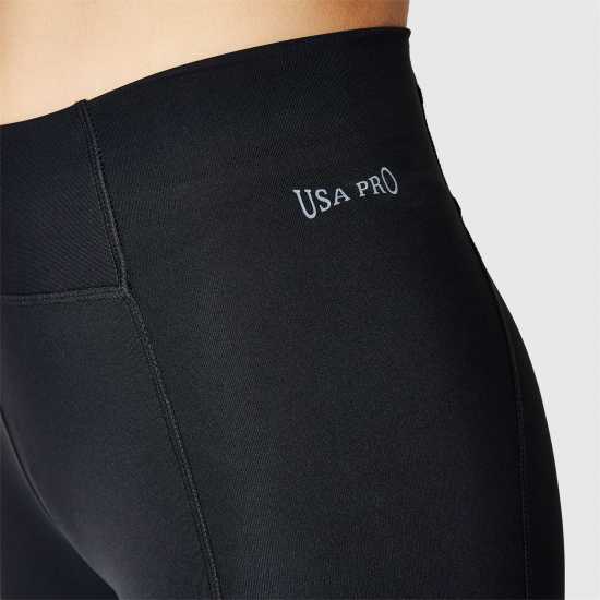 Дамски клинове за фитнес Usa Pro Cycling Shorts Черно Usa Pro Cycling Shorts Черно Дамски клинове за фитнес