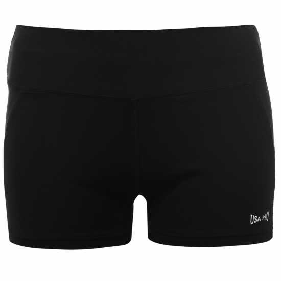 Usa Pro 3 Inch Shorts Black - Дамски клинове за фитнес