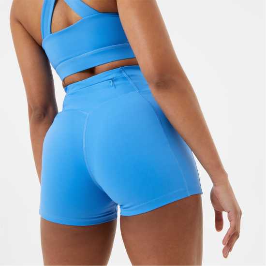 Usa Pro 3 Inch Shorts Sonic Blue Дамски клинове за фитнес