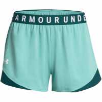 Under Armour Armour Play Up Shorts Зелено Дамски клинове за фитнес