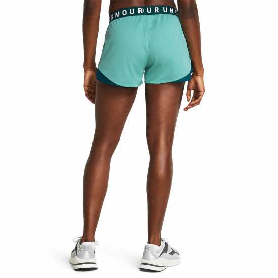 Under Armour Armour Play Up Shorts Зелено Дамски клинове за фитнес