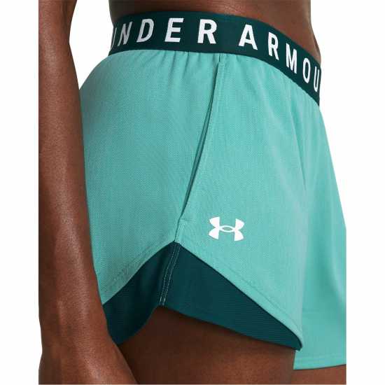 Under Armour Armour Play Up Shorts Зелено Дамски клинове за фитнес
