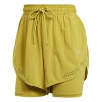 Adidas Women's 2-In-1 Performance Gym Shorts Зелено 