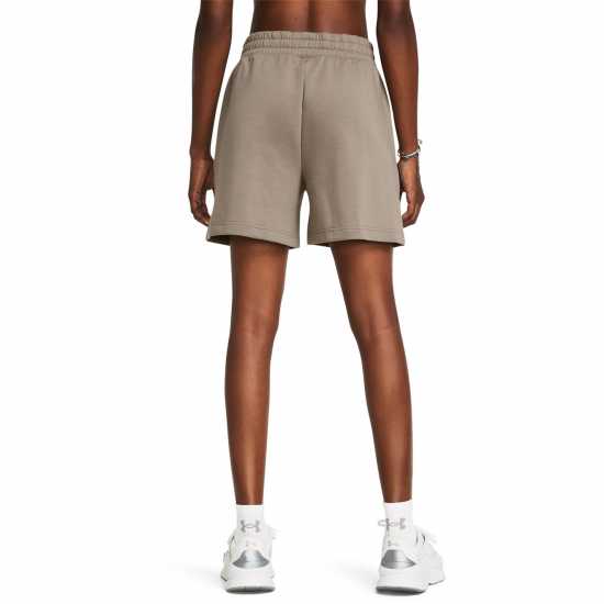 Under Armour Women's Fleece Performance Gym Shorts Brown Under Armour Women's Fleece Performance Gym Shorts Brown