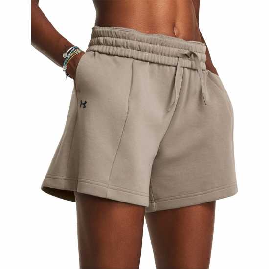 Under Armour Women's Fleece Performance Gym Shorts Brown Under Armour Women's Fleece Performance Gym Shorts Brown