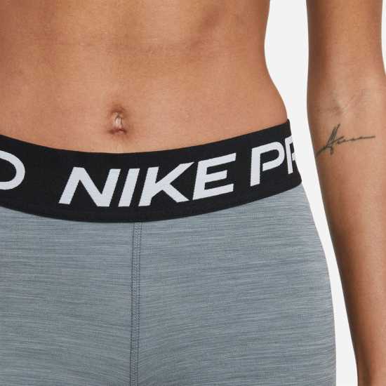 Nike Дамски Шорти Pro Three Inch Shorts Womens Thundr Grey/Wht Дамски клинове за фитнес