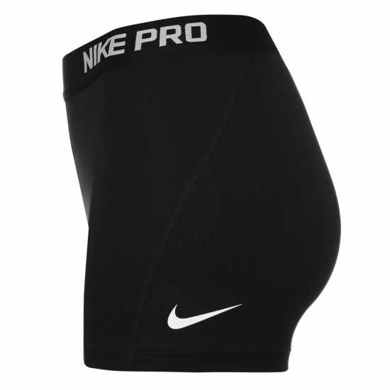 Nike Дамски Шорти Pro Three Inch Shorts Womens Black Дамски долни дрехи